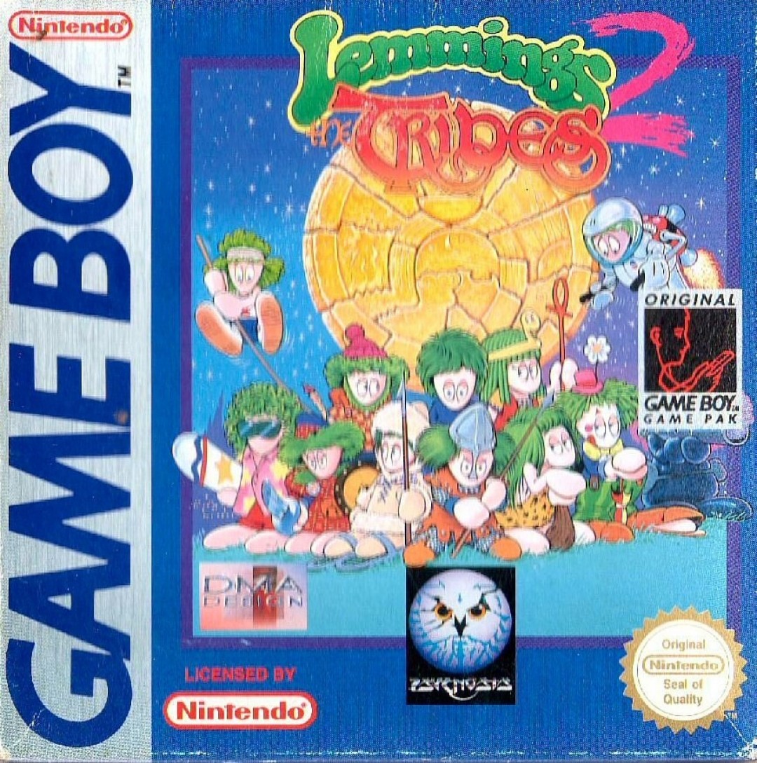 Lemmings 2: The Tribes (1994) cover art