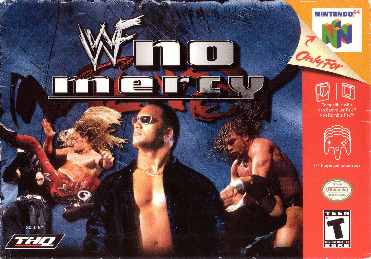 WWF No Mercy (2000) cover art