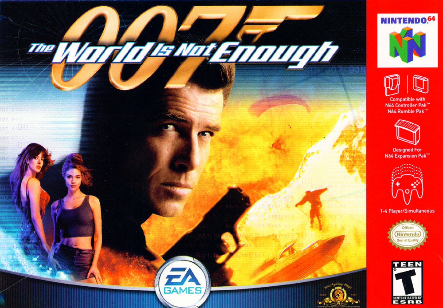 007: The World Is Not Enough (2000) cover art