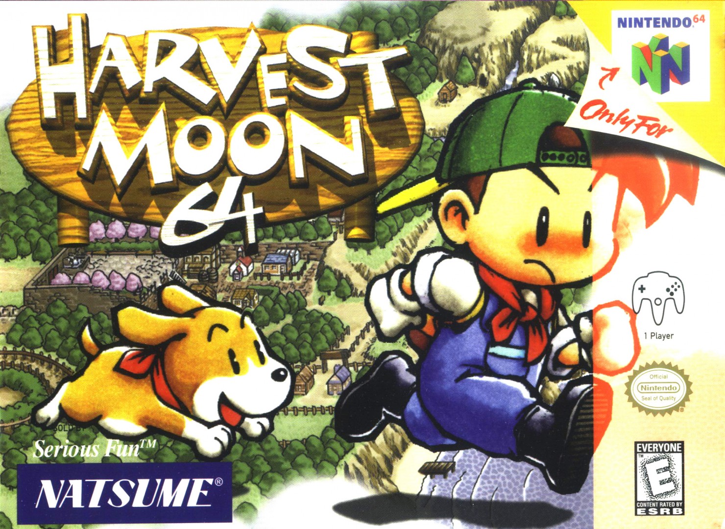 Harvest Moon 64 (1999) cover art