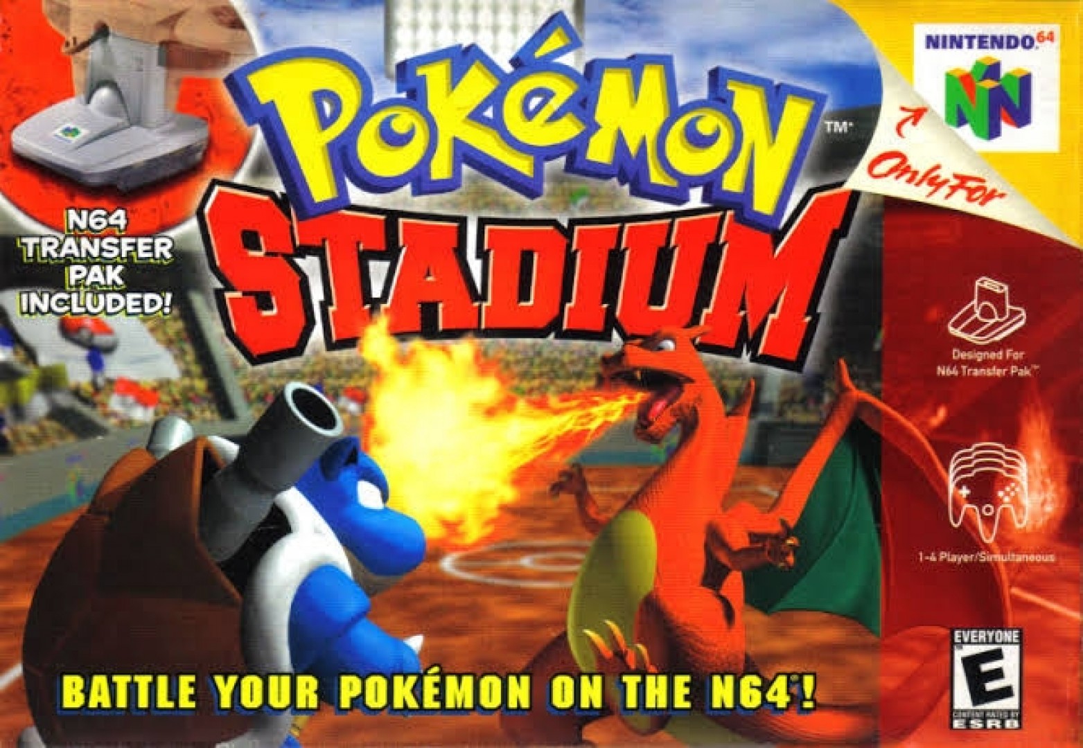 PokÃ©mon Stadium (2000) cover art