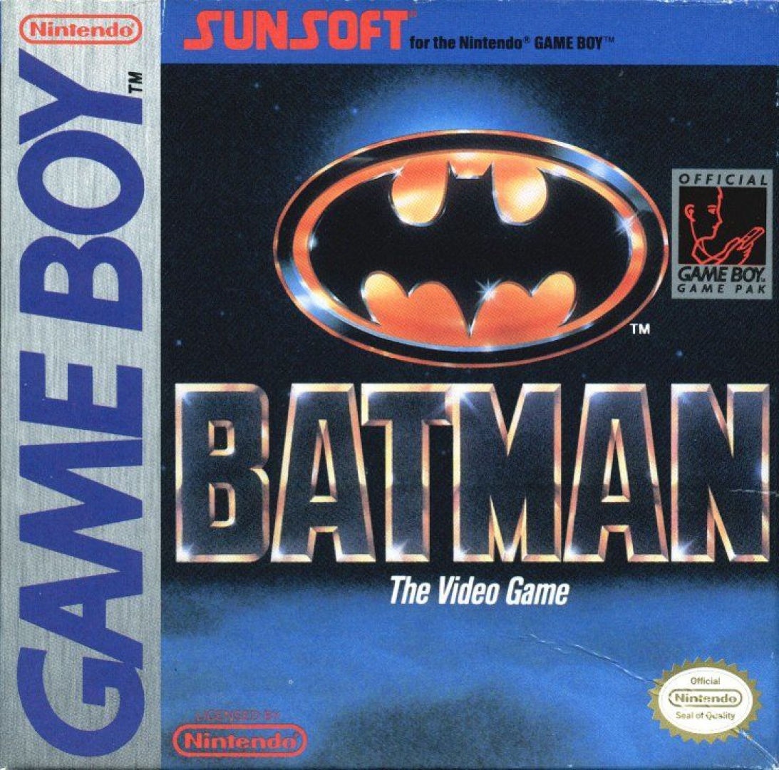 Batman: The Video Game (1990) cover art