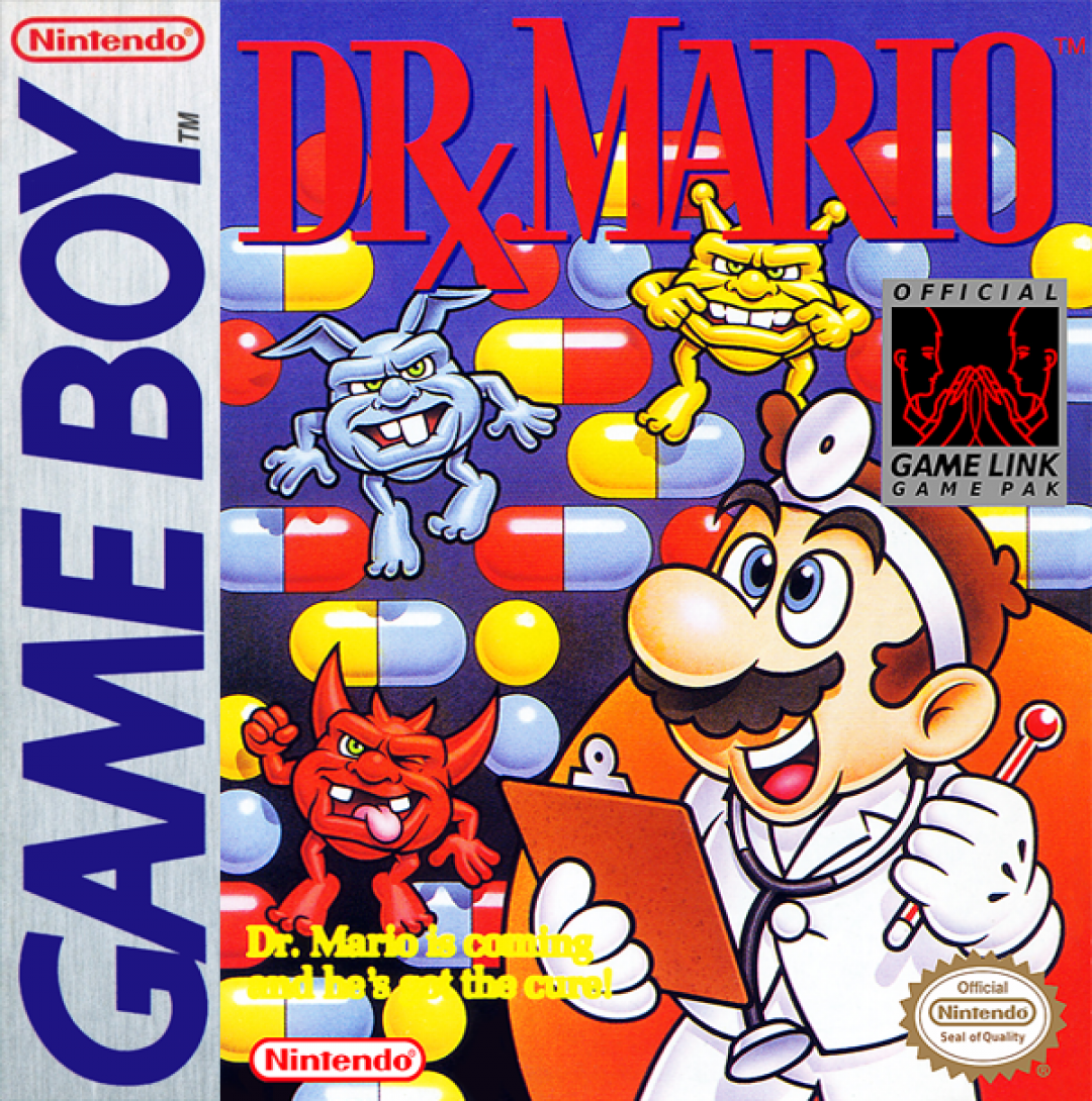 Dr. Mario (1990) cover art