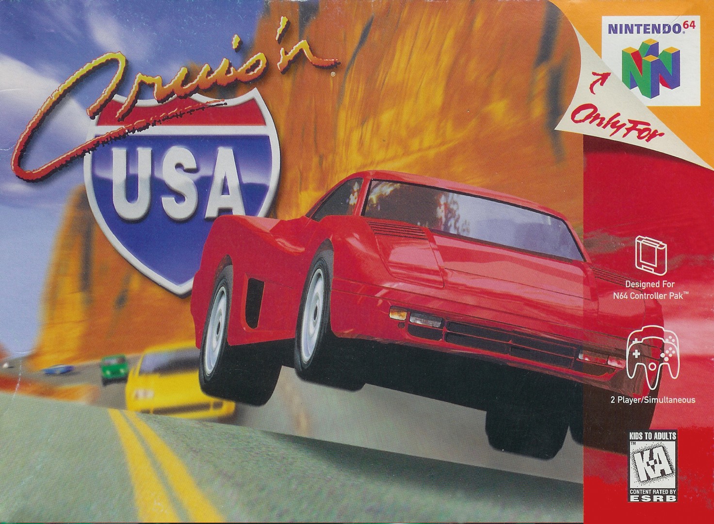 Cruis'n USA (1996) cover art