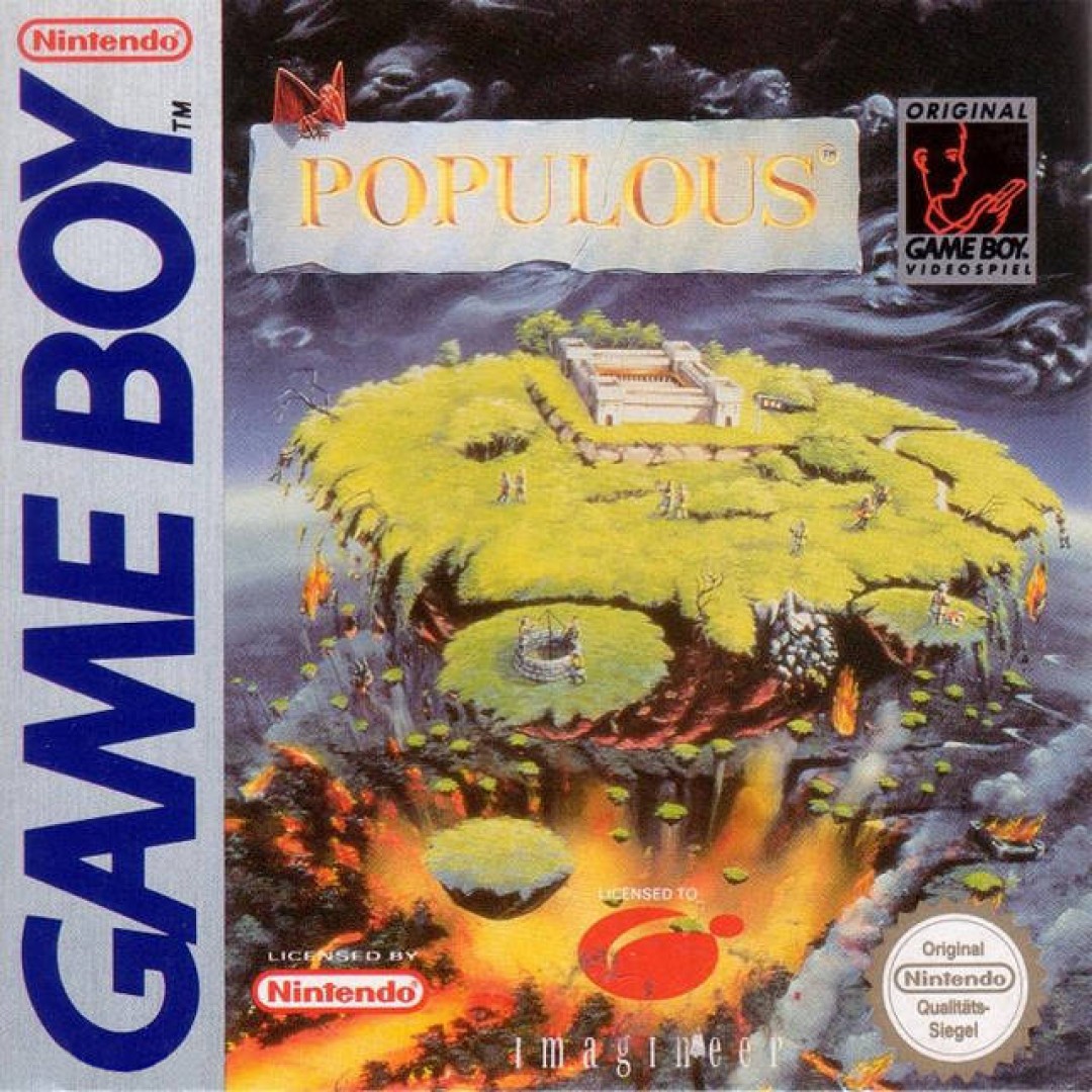 Populous (1992) cover art
