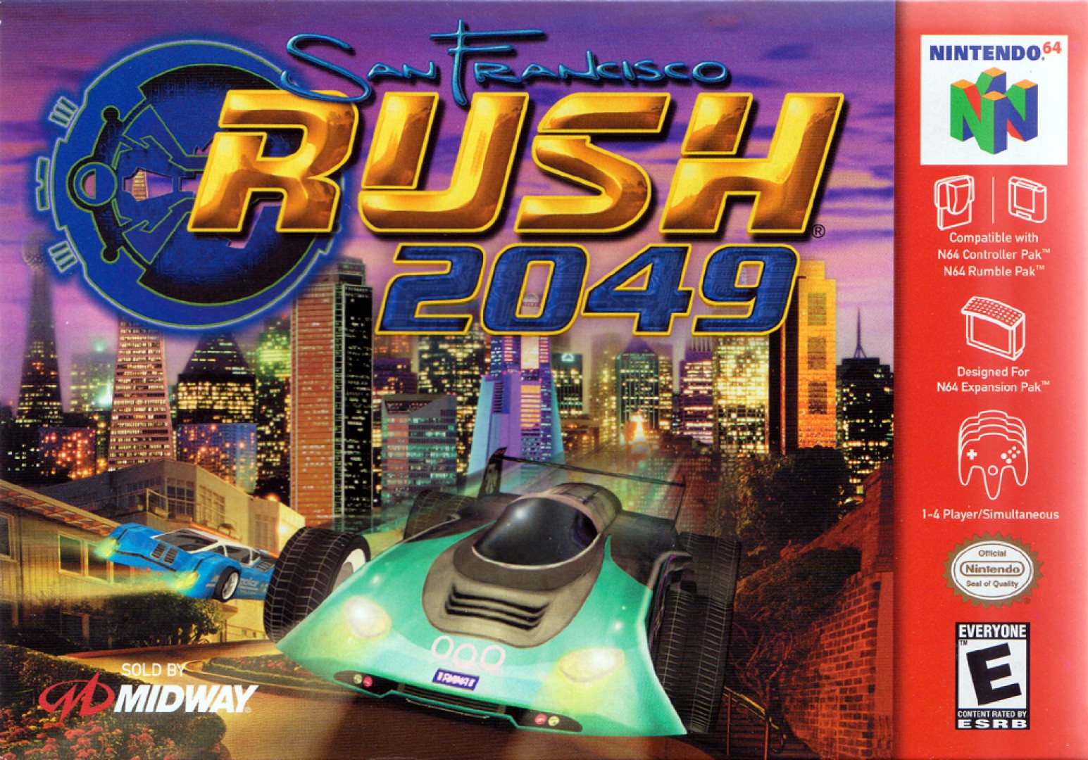 San Francisco Rush 2049 (2000) cover art