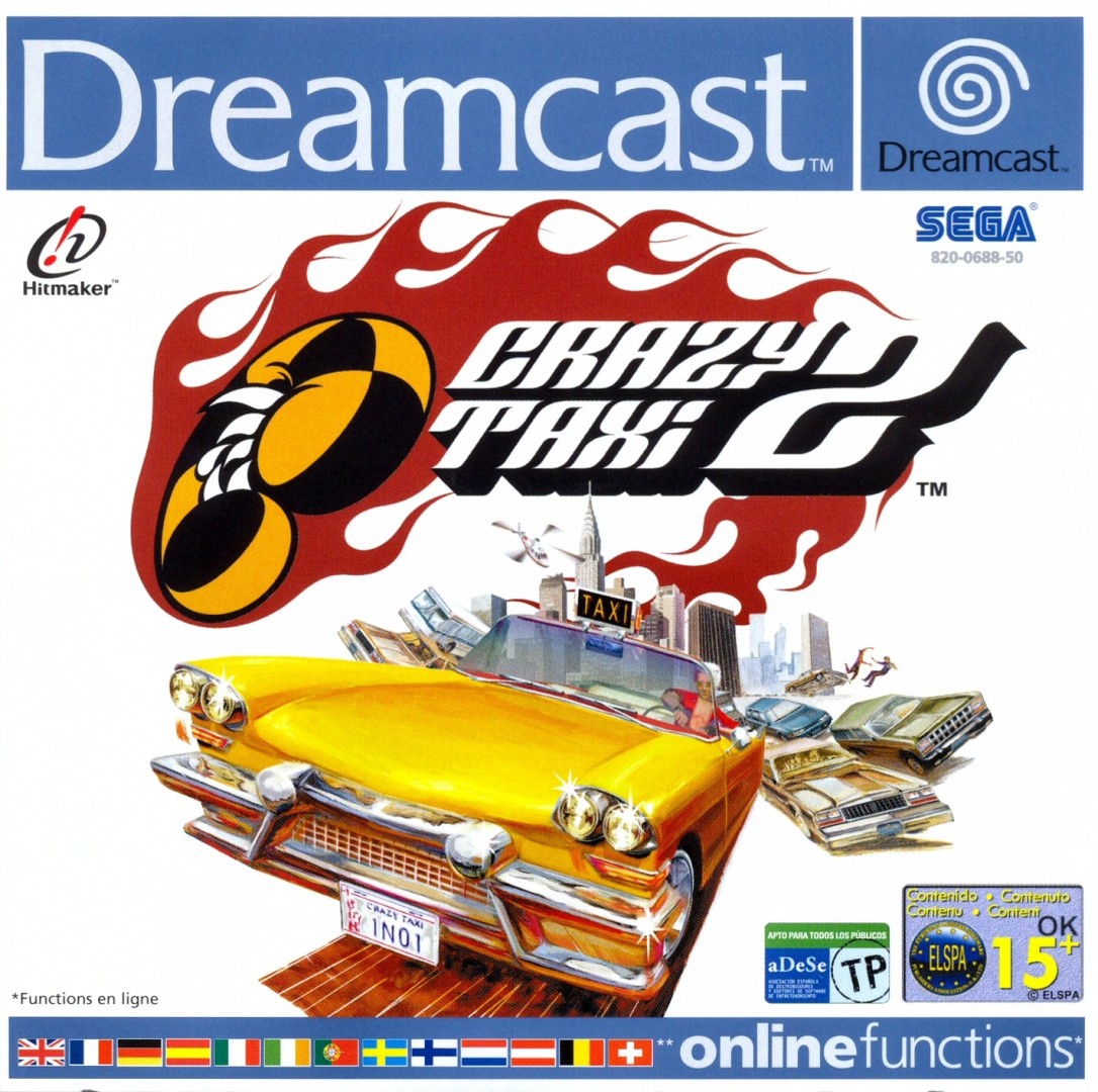 Crazy Taxi 2 (2001) cover art