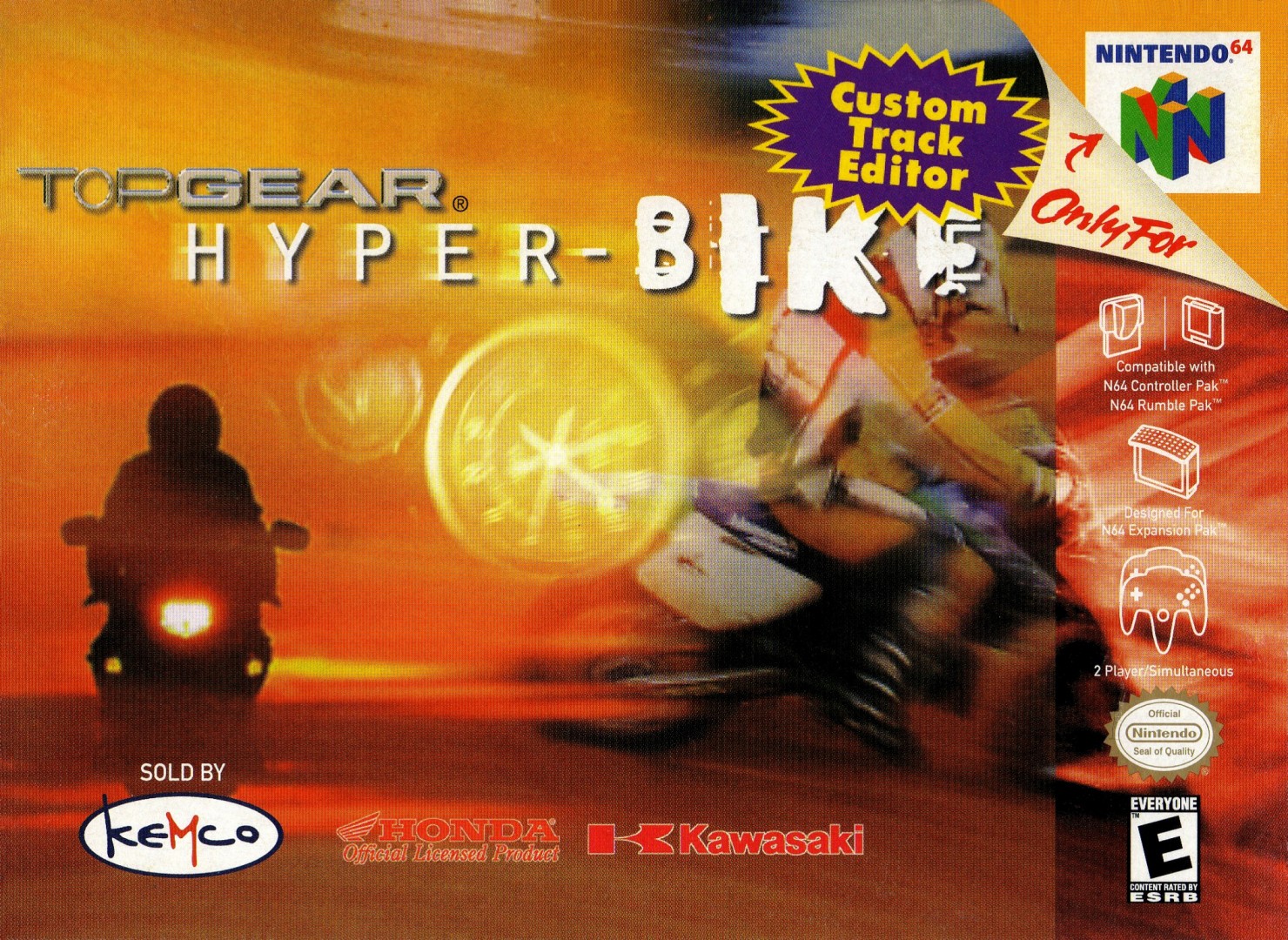 Top Gear Hyper-Bike (2000) cover art