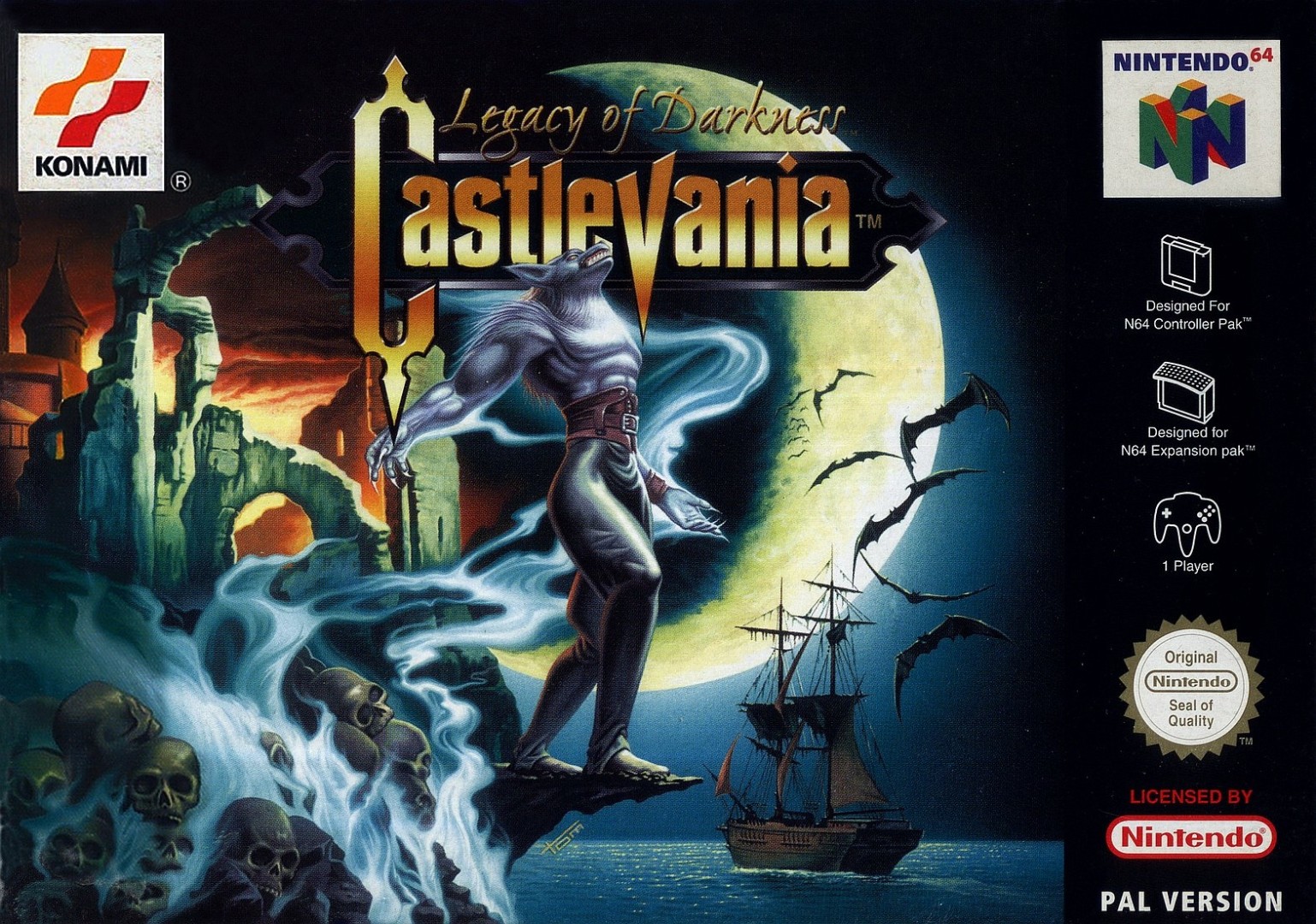 Castlevania: Legacy of Darkness (2000) cover art