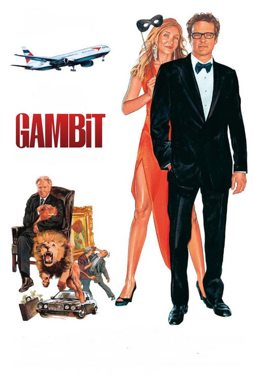Gambit (2012) poster