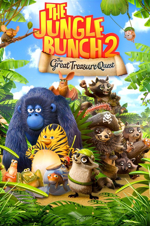 The Jungle Bunch 2: The Great Treasure Quest (2014) poster