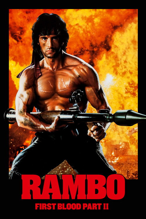 Rambo: First Blood Part II (1985) poster