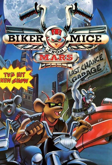 Biker Mice from Mars (1993) poster