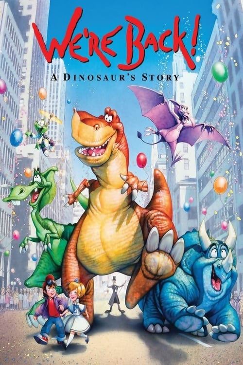 We're Back! A Dinosaur's Story (1993) poster