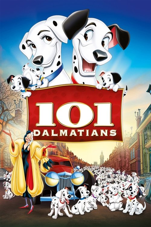One Hundred and One Dalmatians (1961) poster