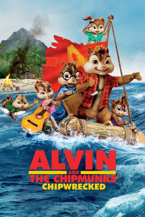 Alvin and the Chipmunks: Chipwrecked (2011) poster
