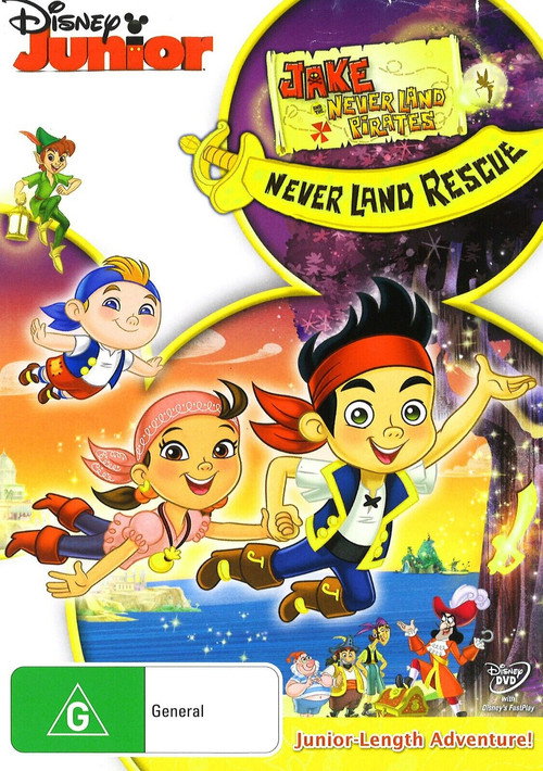 Jake and the Never Land Pirates: Never Land Rescue (2014) poster