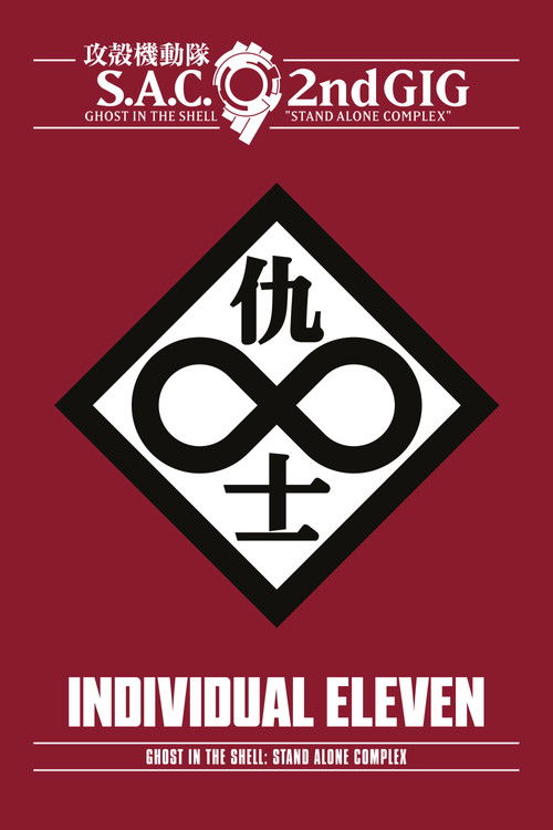 Ghost in the Shell: S.A.C. 2nd GIG - Individual Eleven (2006) poster