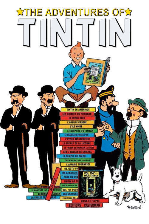 The Adventures of Tintin (1991) poster