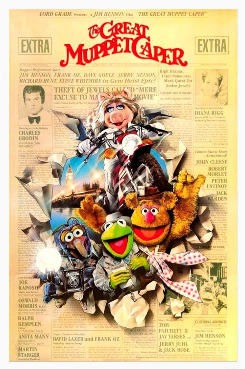 The Great Muppet Caper (1981) poster