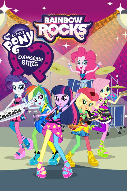 My Little Pony: Equestria Girls – Rainbow Rocks (2014) poster