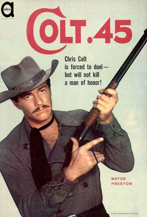 Colt .45 (1957) poster